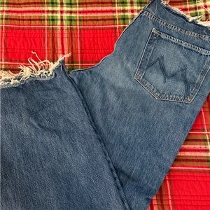 MOTHER Blue Flare & Wide Leg Jeans
